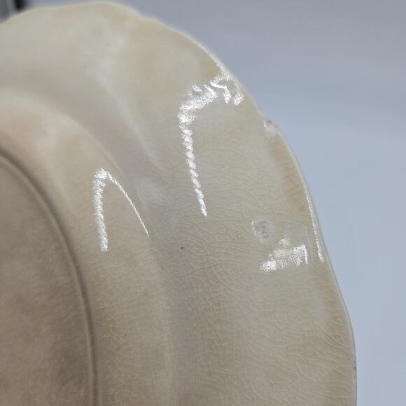 Mason's Patent Ironstone Vintage Ceramic Floral Design, About 8.25" Round - Picture 6 of 7